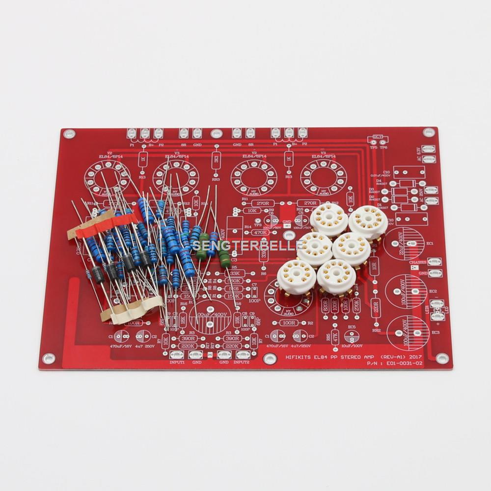 Hifi Amplifier Board - Kit scheda amplificatore valvolare push-pull stereo