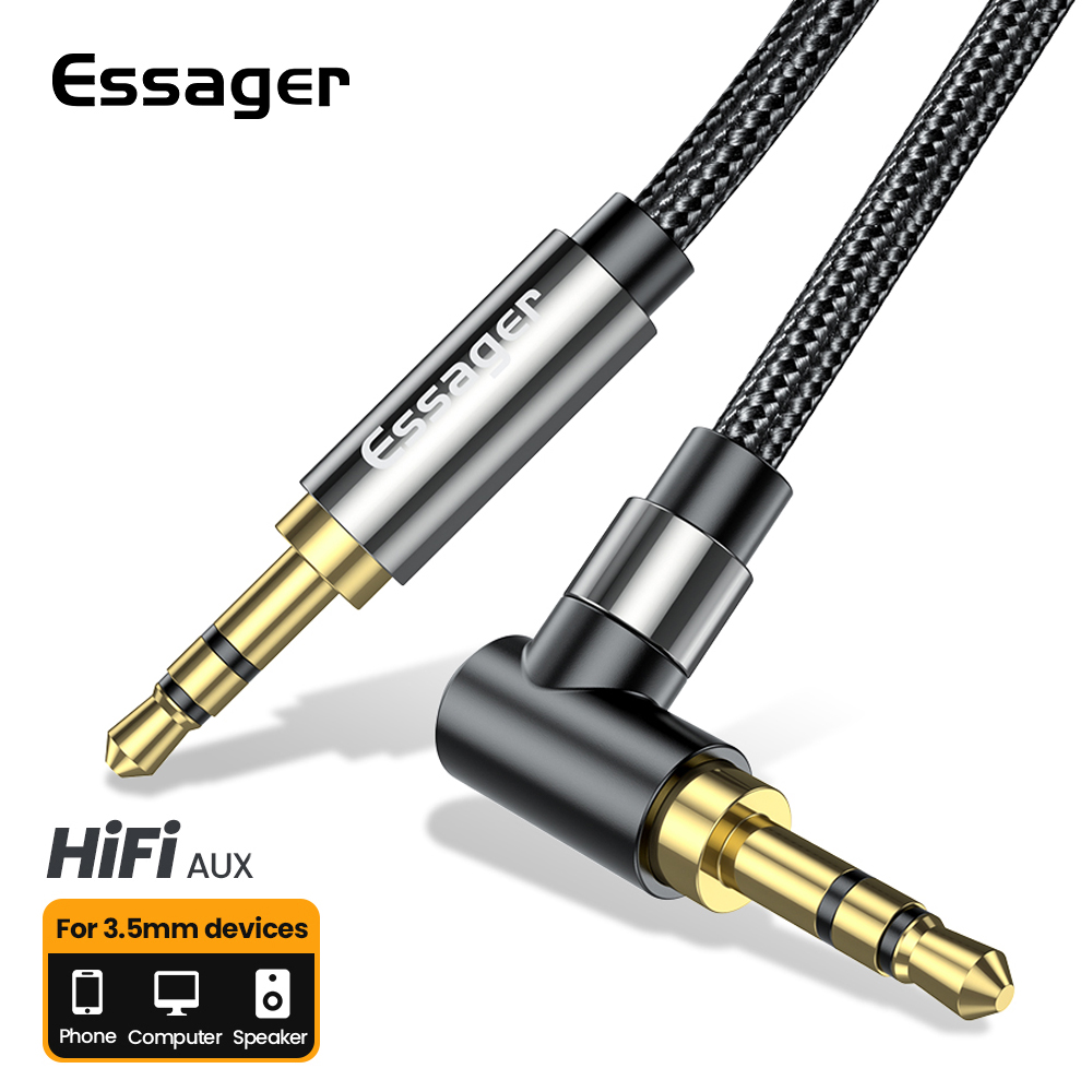 Audio Jumper Wire - Essager Cavo di prolunga Aux Jack