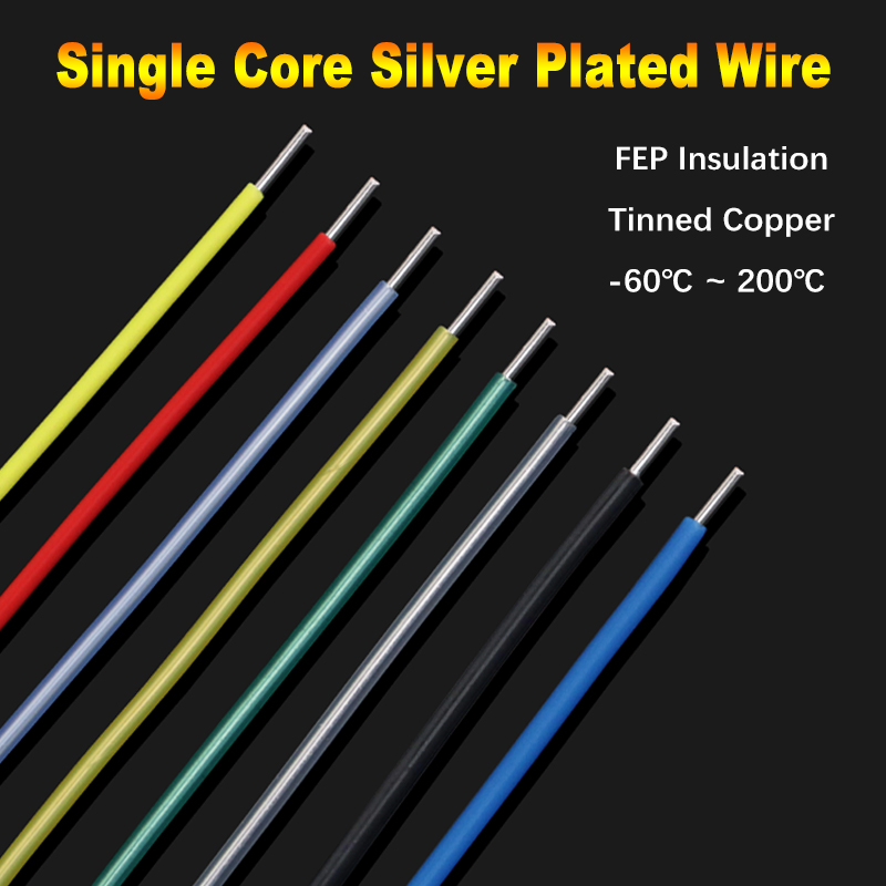 Audio Jumper Wire - Filo di rame placcato argento a