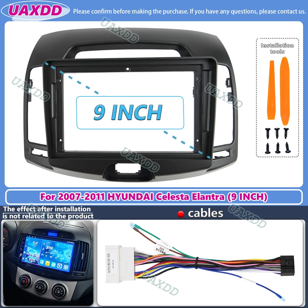 Audio Cable Rca - Per Hyundai Elantra 2007-2011, Autoradio da