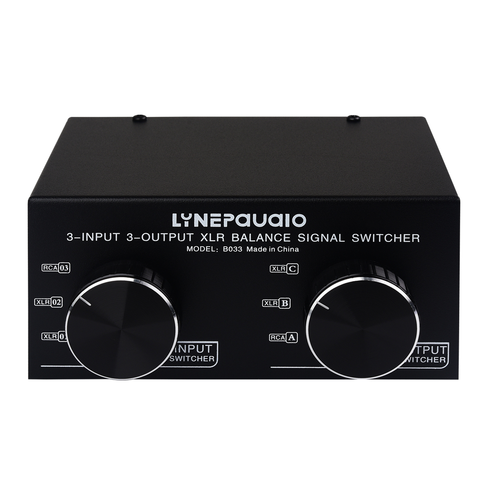 Passive Preamp - 3 in 3 out segnale XLR