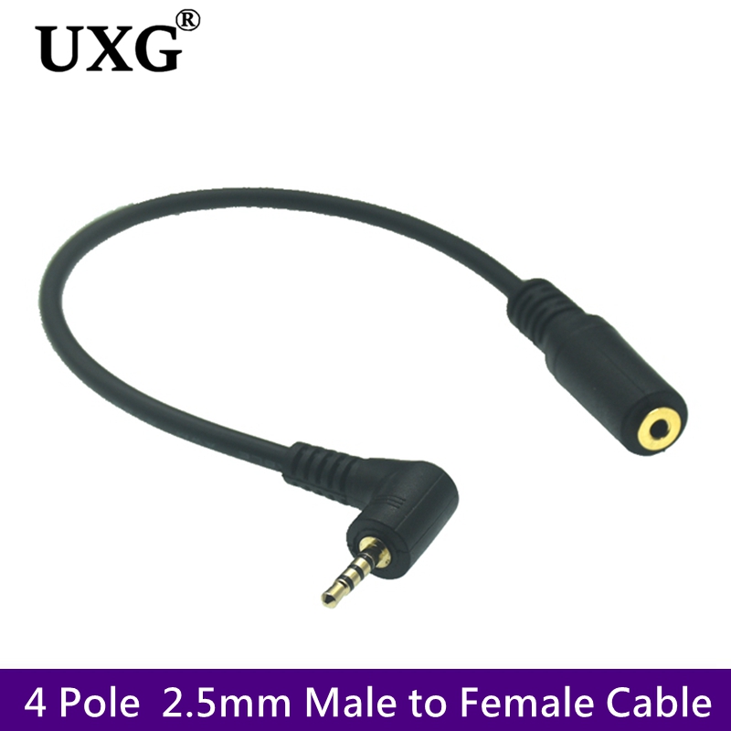 Audio Jumper Wire - 4 poli Stereo da 2.5mm maschio
