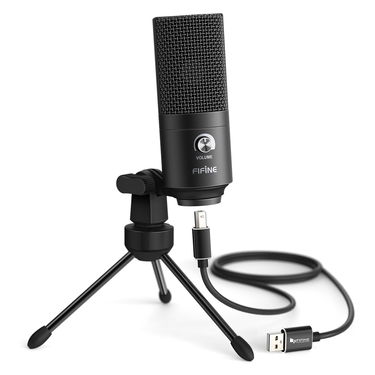 Condenser Microphone Kit - Microfono a Condensatore USB in Metallo
