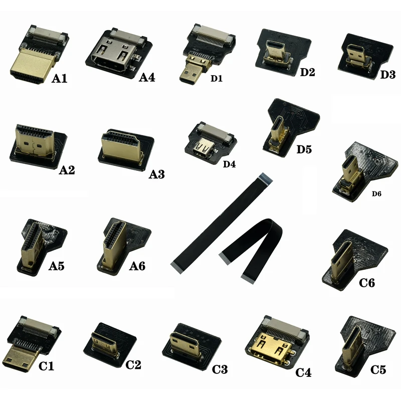 Ribbon Microphone - Nastro FPV Connettore compatibile HDMI Cavo
