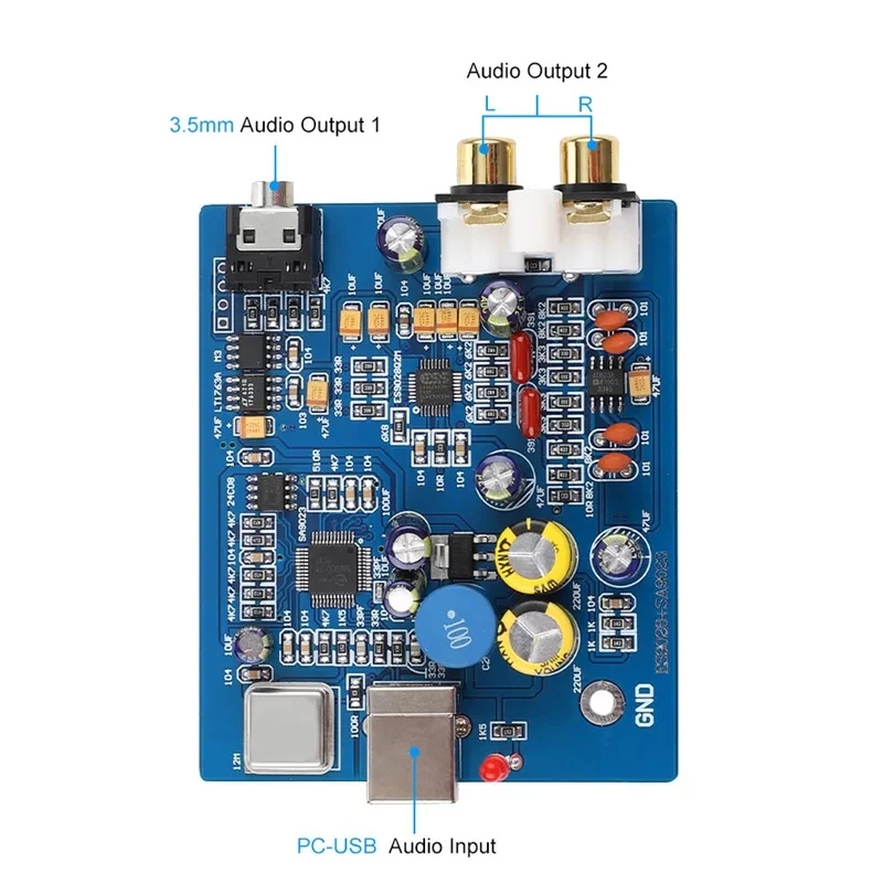 Scheda Decoder USB YJ00130 ES9 - Audio Amplifier Board recensione e prezzo