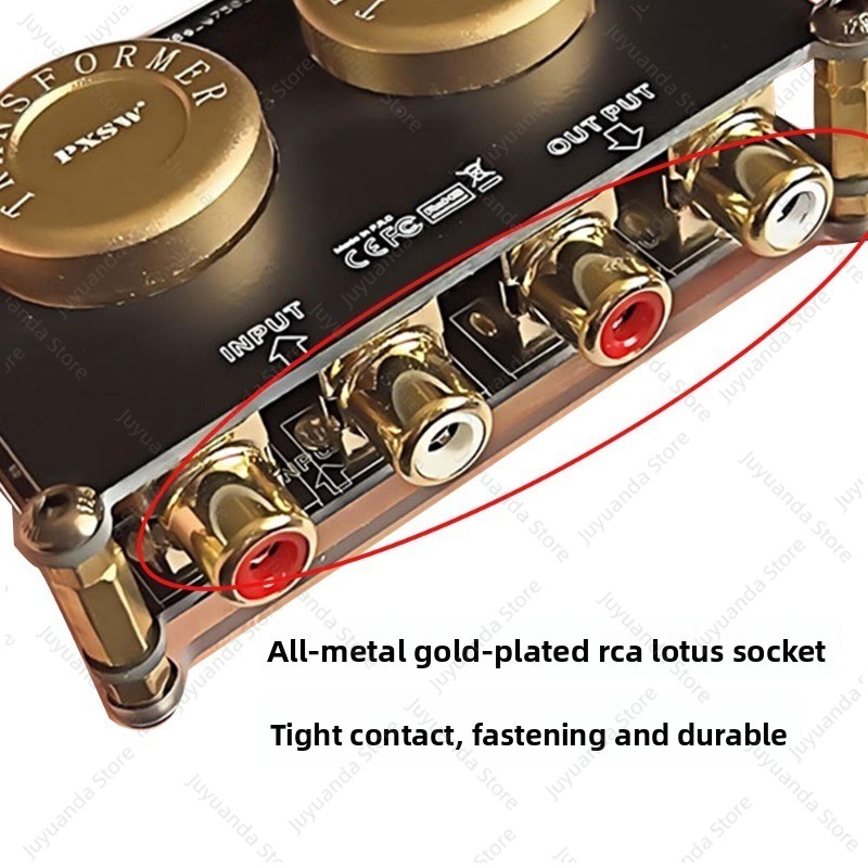 AV103: isolatore audio con tra - Passive Preamp recensione e prezzo