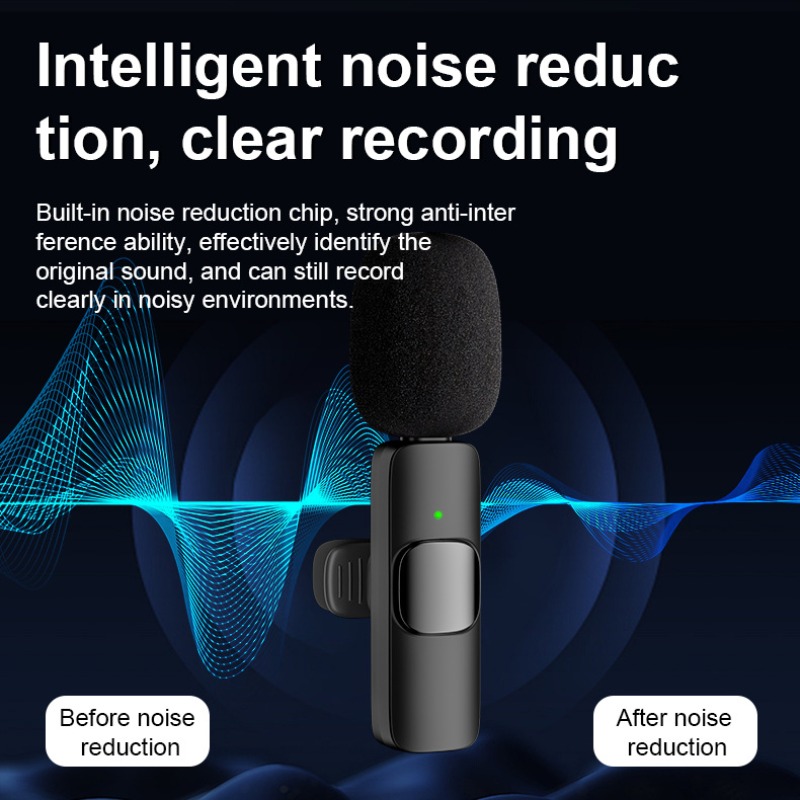 Microfono Lavalier Wireless pe - Condenser Microphone Kit recensione e prezzo