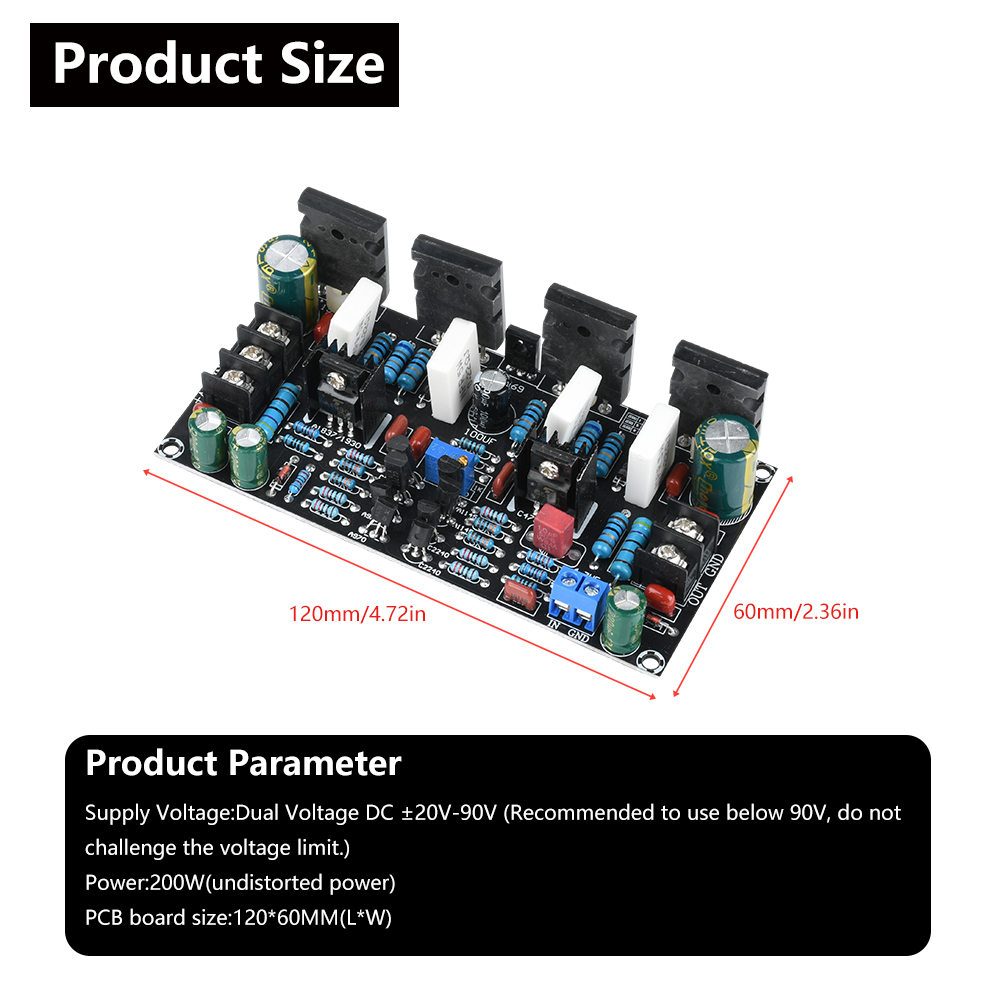 Scheda amplificatore da 200 W  - Volume Control Board recensione e prezzo