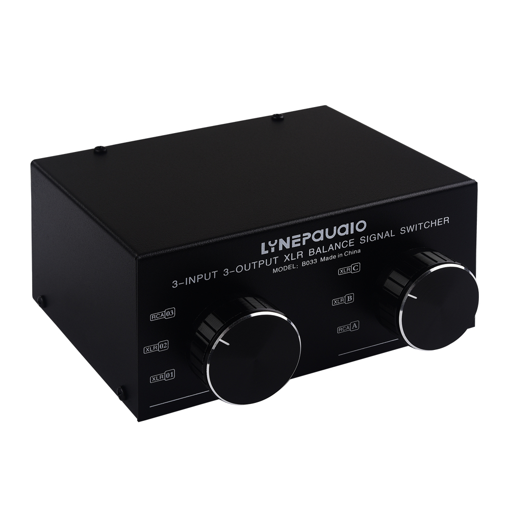 3 in 3 out segnale XLR complet - Passive Preamp recensione e prezzo