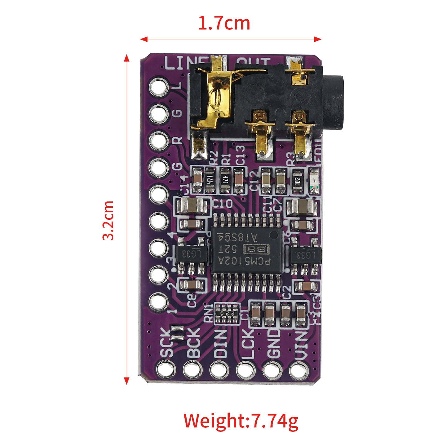 Modulo DAC Decoder I2S PCM5102 - Pcm5102 recensione e prezzo