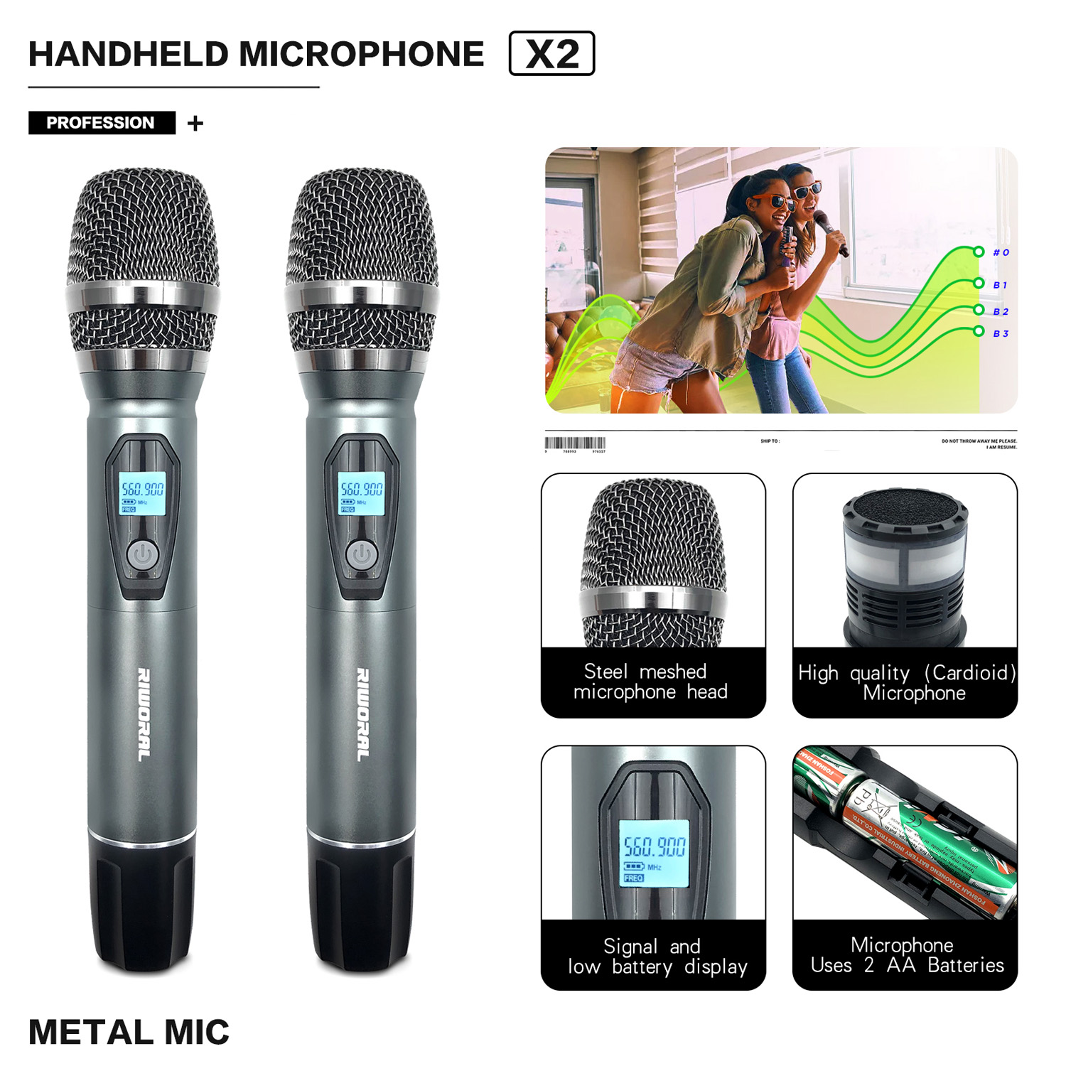 2026 RV-2 Microfono karaoke wi - Condenser Microphone Kit recensione e prezzo