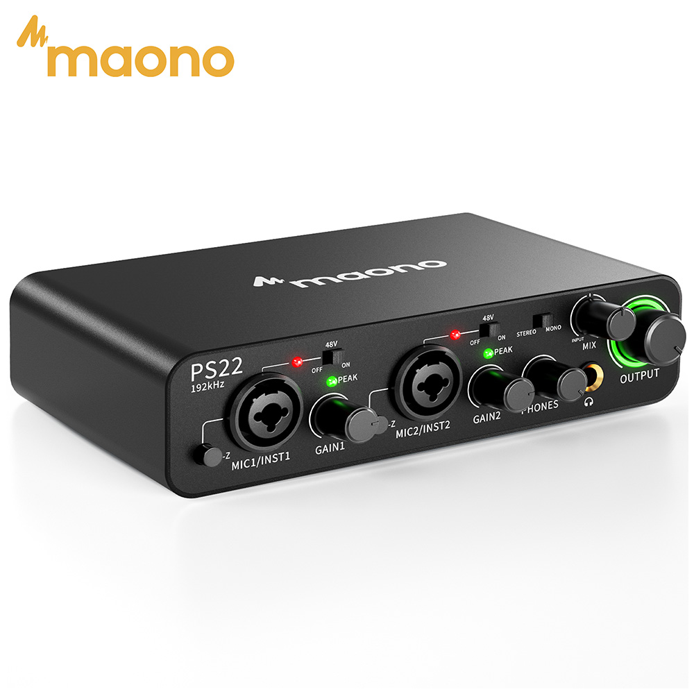 MAONO-PS22 interfaccia Audio U - Condenser Microphone Kit recensione e prezzo