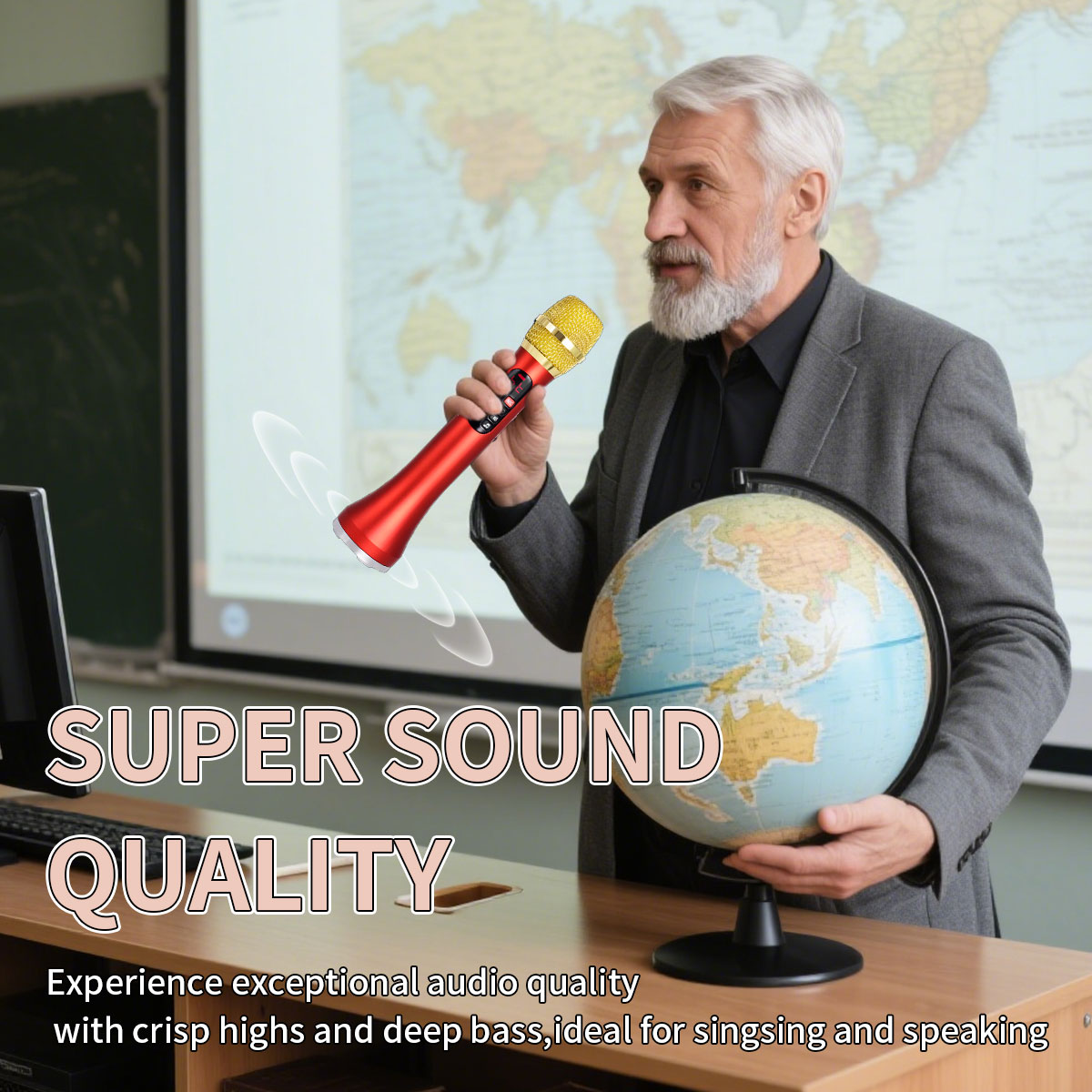 1 pezzo di 28 cm 25 W/Pc Karao - Condenser Microphone Kit recensione e prezzo