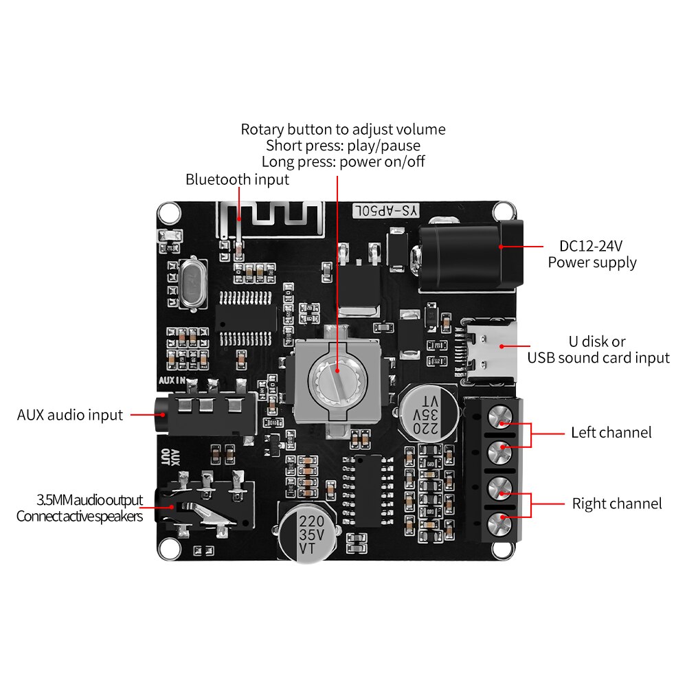 Scheda Amplificatore di Potenz - Hifi Amplifier Board recensione e prezzo
