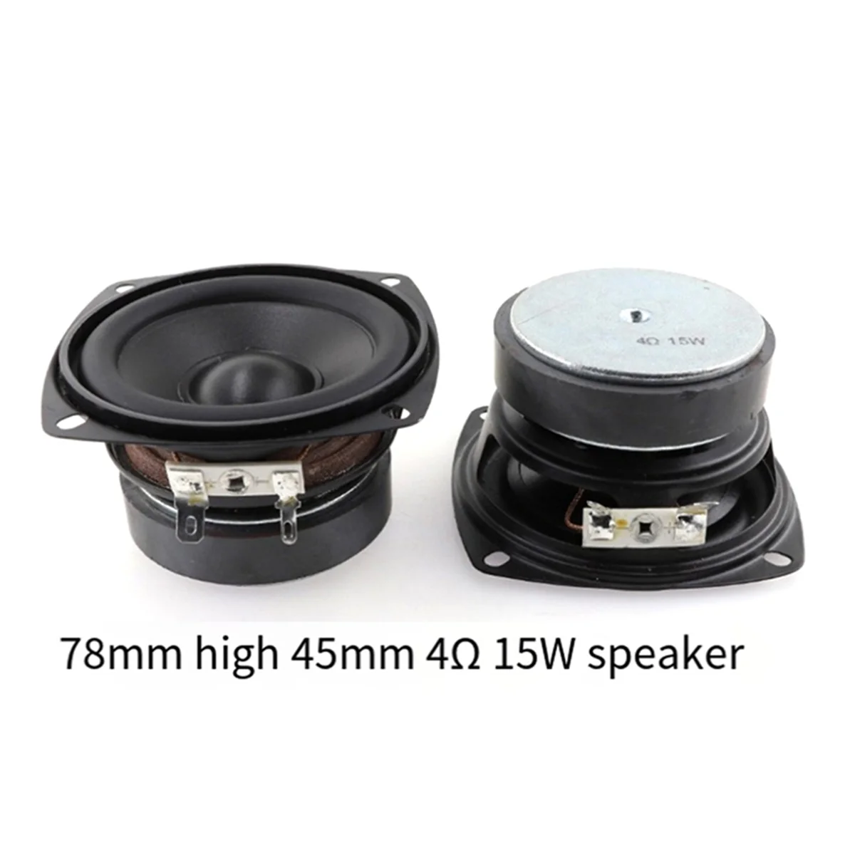 NUOVO 2 pezzi 78MM 4Ohm 15W Su - Diy Speaker recensione e prezzo